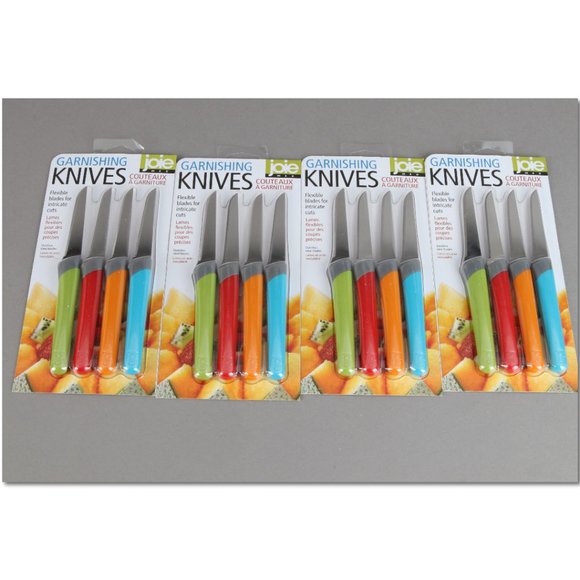 Joie Kitchen Lot Of 6 Joie Garnishing Knives Each Package Contains